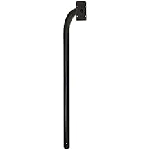 Mighty Mule (FM100) Powder Coated Black Keypad Mounting Post, 22, Black