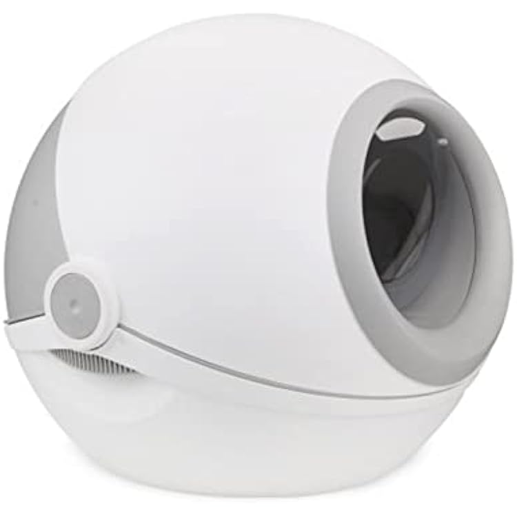 Cat Litter Box Cat Litter Box Closed Self Cleaning Training Cat Litter Shovel Chat Toilette Cats Toilet Deodorizing Kitten Bedpans Anti-Splash Cat Toilet Color : Gris