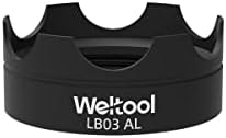 Weltool LB03 AL Tactical Cap Strike Crenulated Bezel Upgrade Compatible with Maglite C or D or ML300 Models
