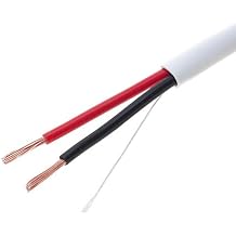 Cables Direct Online 500ft White Speaker Cable 14AWG Wire Cl2 in Wall Bulk 14/2 Gauge 2 Conductor Audio