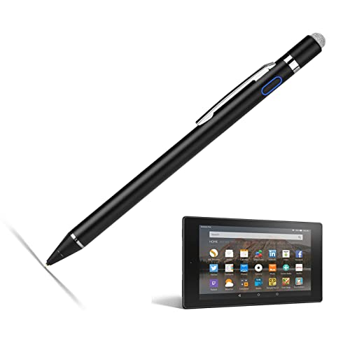 Stylus Pen for Amazon Fire 10 Pencil, EVACH Digital Pencil with 1.5mm Ultra Fine Tip Stylus for Amazon Fire 10, Black