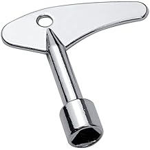 Antrader Triangle Spanner Key, Matel Triangular Lock Keys Socket Universal Utility Keys for Elevator Emergency Lift Door Triangle Panel Lock