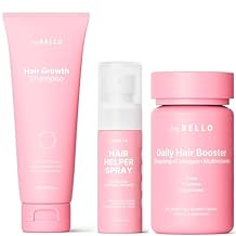 Trybello Hair Growth Shampoo + Spray + Daily Booster Capsules