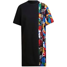 adidas Originals Rich Mnisi Dress, Black/Multicolor, X-Small