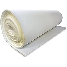 AK Trading CO. 1 Thick Open Cell Upholstery Foam Padding 56 Wide by The Yard Soft, High-Quality Upholstery, Crafts & DIY Projects Foam