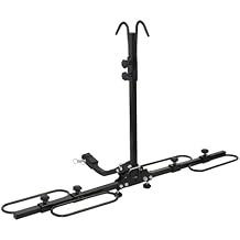 Doppy Hitch Mount Bike Rack,2-Bike Rack Smart Tilting 154 lbs Heavy Weight Capacity for Standard, Fat Tire and Electric Bike, Mount Platform Style for Cars Trucks SUVs Minivans(2-inch Receiver)
