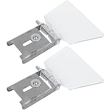 2Pcs Bench Grinder Eyeshield 304 Stainless Steel Grinder Eye Safety Cover Attachment Accessories