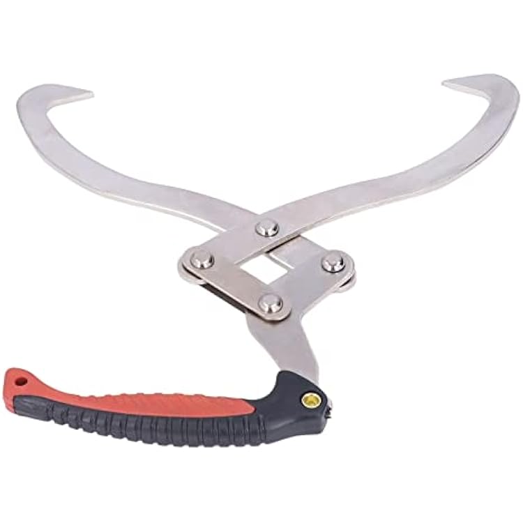 AYNEFY Skidding Tongs OneHanded Log Grapple Hook for Firewood Handling Suitable for Garden