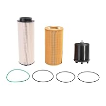 1 Pack Filter Maintenance Service Kit, for Paccar MX-13 MX13 EPA13 Engine, Engine Oil, Fuel, Element Filter Servive Kit, 1922496,1948921,1852006