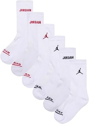 Jordan Baby Boys Legend Crew 6-Pack InfantToddlerLittle KidsBig Kids