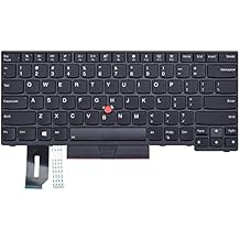 Replacement Keyboard for ThinkPad T480S T490 T495 E480 E490 E495 L380 L390 L480 L490 Series Laptop with Backlit US Layout