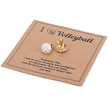 Earrings, Soccer Earrings Stainless Steel Sports Ball Skin-Friendly Soccer Gifts for Women Mom Sports Fan Jewelry Gifts