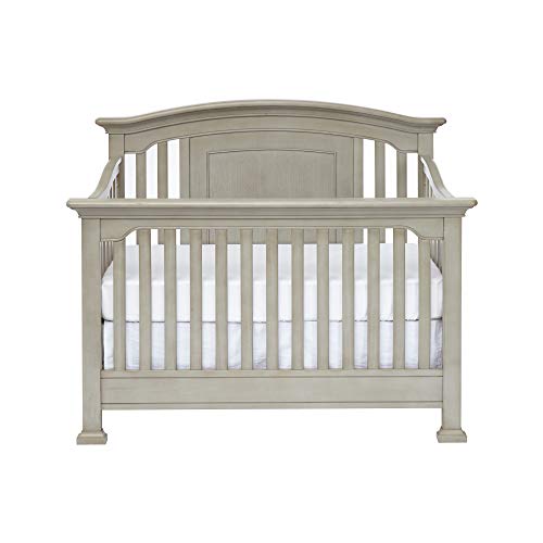 Centennial Medford 4 in 1 Convertible Baby Crib in a Vintage Grey Finish