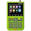 TV Signal Strength Meter, 1080p HD V8 Finder 2 Meter DVB-S/S2 Digital Display Satellite Finder Type-C Rechargeable Signal Satellite TV Receiver,Camping Essentials(Star Finder)