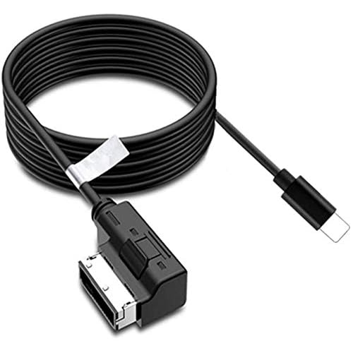 AMI MMI MDI Music Interface Chaging Aux Cable Compatible with A4 A3 A5 A6 A8 S4 S6 S8 Q5 Q7 R8 TT with MMI 3G System for 11 12 13 14 Pro Max Xs Max XR