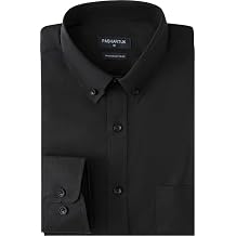 PASHARTUK Wrinkle Free Regular Fit Mens Button Down Shirts Long Sleeve Dress Shirts for Men