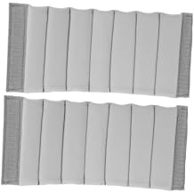 KICHOUSE Camera Bag Dividers 2 Pack Lightweight Padded Insert Organizer with Shock Absorbing Walls for Dslr Mirrorless Cameras Compatible with Camera Backpacks
