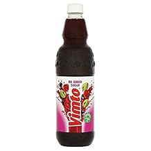 Vimto Original Fruit Juice Cordial No Added Sugar (1L) - Pack of 2