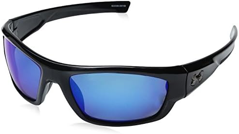 Under Armour Force Sunglasses, BlackGray Polarized Lens, 60 mm