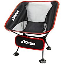 Portable Camping Chair, Ultralight Durable Foldable Chair for Outdoor Camp,Travel, Beach, Picnic, Garden, Sport Sturdy Frame, Comfortable Collapsible Lawn Chair, Supports 330Lbs