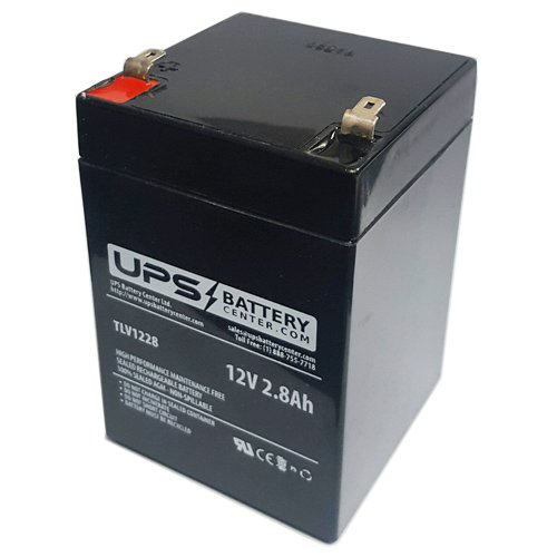 UPS Battery Center 12V 2.8Ah NEATA NT12-2.8 Replacement - Alternative Size - L: 2.64 x W: 2.64 H: 3.82"