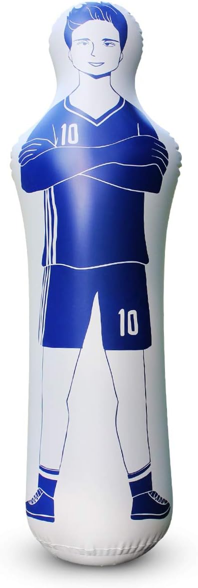 sailupxinyuan Inflatable Soccer Dummy Goalkeepr Air Mannequin Free Kick Wall Goalkeeper Defender Training