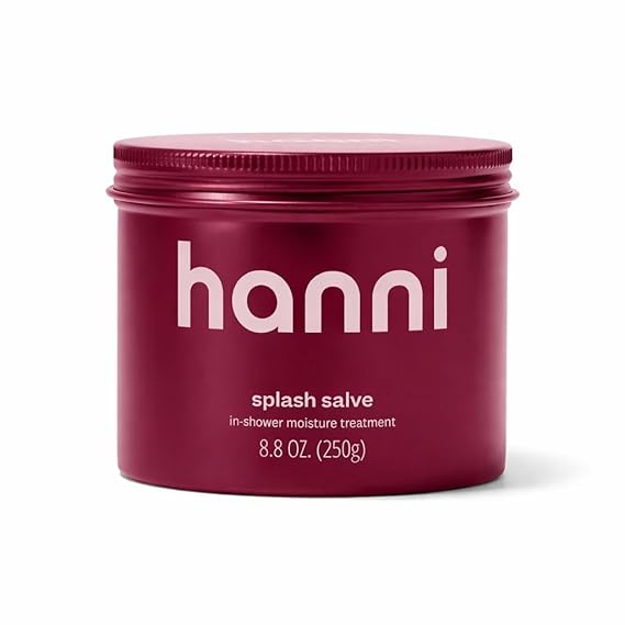 HANNI Splash Salve Body Mask, In-Shower Moisturizer with Coconut, Jojoba, Shea Butter & Glycerin, Deep Conditioning for All Skin Types, 250 mL  8.8 oz