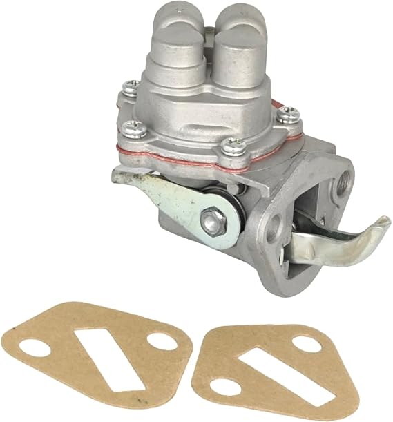 EZROAD 2-Bolt 3637307M91 Fuel Lift Pump Compatible with Massey Ferguson 135 235 240 230 150 40 20 2135 245 250 Tractor Compatible with Perkins AD3.152 Engine 2641A063 4222111M91 886062M91 ULPK0006