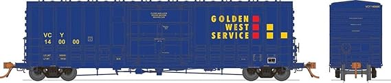 Rapido 137004 HO Scale Golden West Ventura County B-100-40 Boxcar (6)