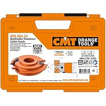 CMT CMT 694.003.31 Multiradius Roundover Cutter Head, 4-29/64-Inch Diameter, 1-1/4-Inch Bore