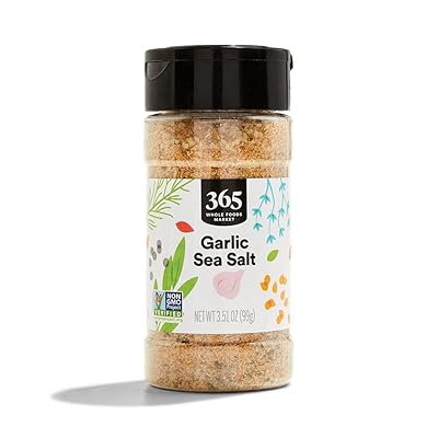 365 by Whole Foods Market, Garlic Salt Seasoning, 3.51 Ounce