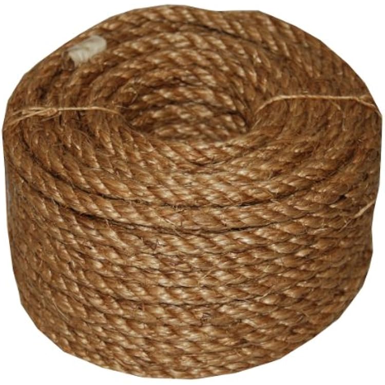 T.W Evans Cordage 26-063 34-Inch by 50-Feet 5 Star Manila Rope