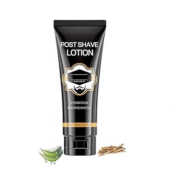 After Shave Lotion for Man, Post Shave Cream whit Aloe & Powerful Like Panthenol and Sodium Hyaluronate, Aftershave Refreshing Skin Care Hydrating Nourishing Lotion ,Razor Burn & Bump Treatment