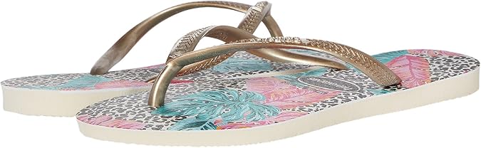 Havaianas Slim Animal Floral Flip Flop Sandal