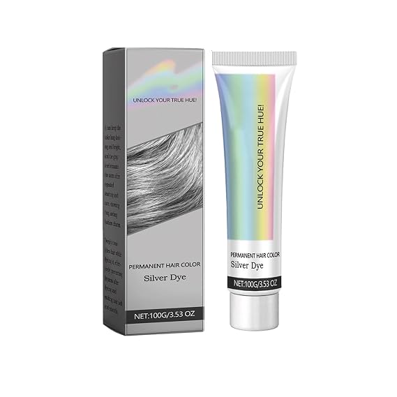Gray Hair Color, Long lasting Moisturizing Hair, Nourishing Plants, Hair care, Trendy Hair Color, Coloring and Hair Styling Agent Hair Dye for Women and Men
