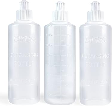 Dimes Peri Bottle Postpartum Essentials [3-Pack] Portable Bidet Perineal Squirt Bottle Feminine hygiene Essential