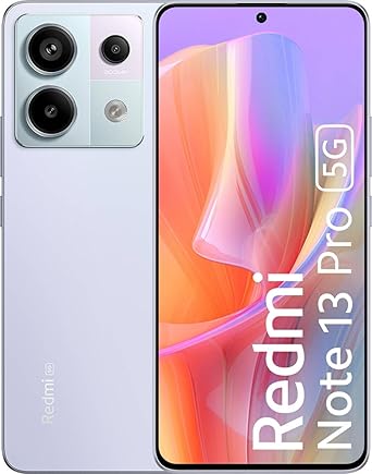 Xiaomi Redmi Note 13 Pro 5G + 4G LTE for Tmobile Mint Tello & Global 256Gb + 8Gb 6.67 200mp Triple Global Unlocked Aurora Purple