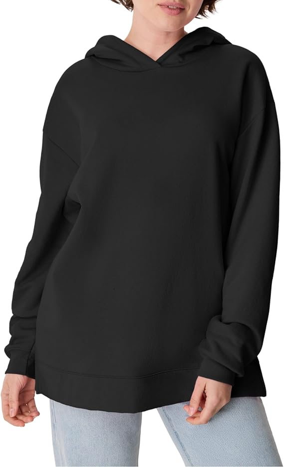 Hanes Women's Ecosmart Fleece Hoodie, Midweight Sweatshirt for Women, Kanga Pocket