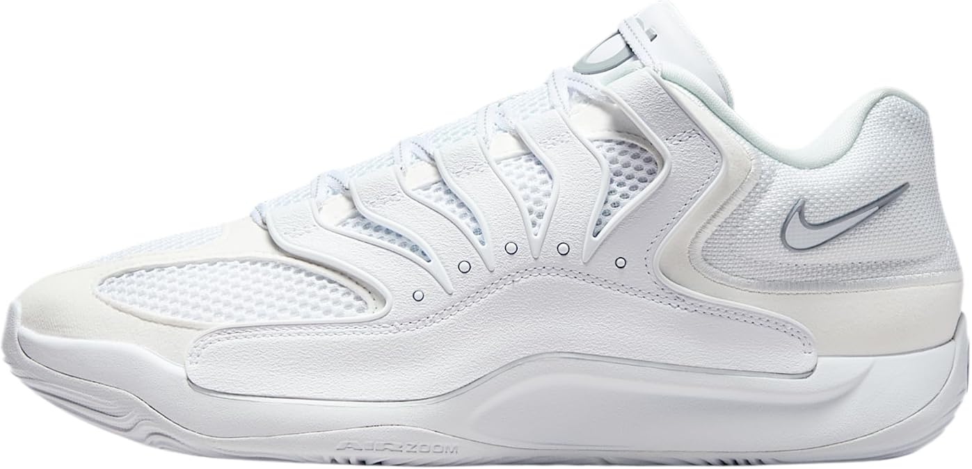 Nike KD18 Basketball Shoes (White/White)