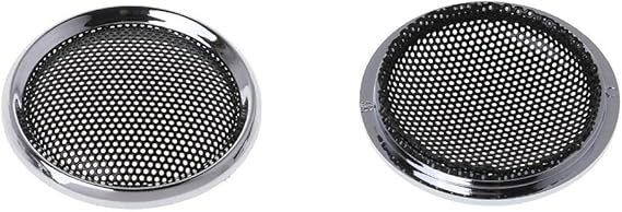 2PCS Tweeter for Grids Speakers Loudspeaker Replacement Net Access,ABS+Metal