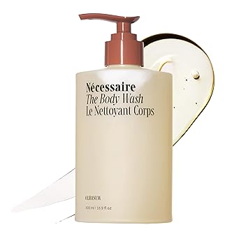 Necessaire The Body Wash Olibanum - Multi-Oil Shower Gel Body Wash for Women + Men. Non-Comedogenic + Hypoallergenic for Sensitive Skin with Niacinamide. 500ml/16.9 fl oz