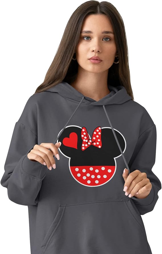 Camalen Popular Minnie Head Vacation for Women Pullover Hoodie