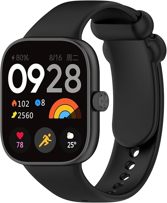 Senter Quick Release Soft Rubber Replacement band for Redmi Watch 4 Smart Watch