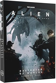 Free League Publishing Alien RPG Destroyer of Worlds Alien RPG Boxed Adv.