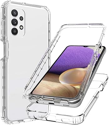 Clear Case Compatible with Galaxy A32 5G, Samsung A32 5G Case for Girls Women, Cute Crystal TPU Bumper Shockproof Protective Phone Case Cover for Samsung Galaxy A32 5G Clear