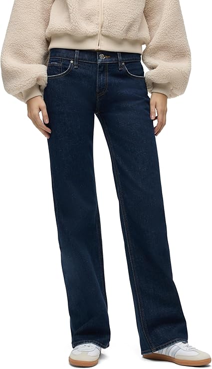 Hudson Women's Kelli Low Rise Loose Fit Straight Leg Jean