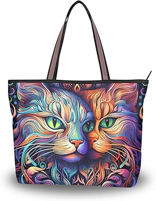 Womens Large Capacity Hobo Shoulder Bags - Casual Work & Vacation Tote Bag, 11