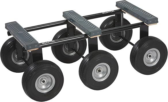 Klutch 1200-Lb. Capacity 6-Wheel All-Terrain Dolly