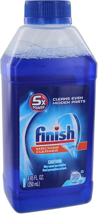Finish Dishwasher Cleaner, Liquid 8.45 oz 250 ml
