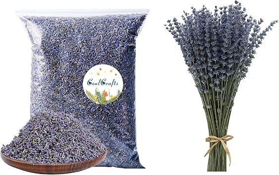 Dried Lavender Buds Dried Lavender Bundles for Wedding, Crafts, Sachets, Home Decor